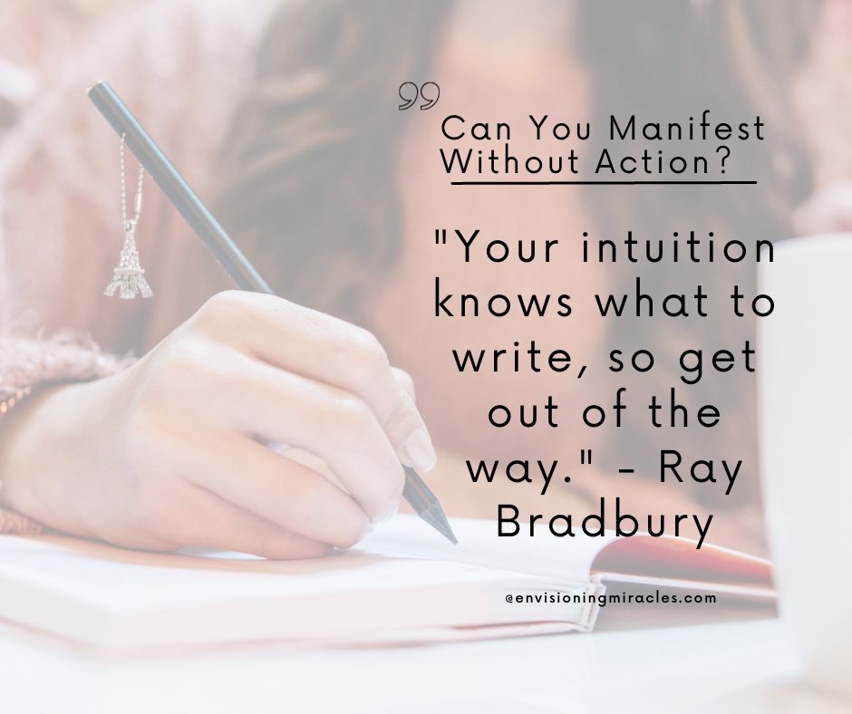 "Your intuition knows what to write, so get out of the way." - Ray Bradbury